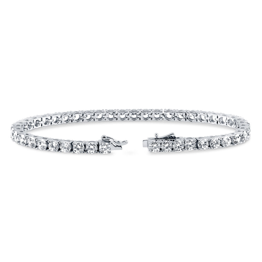 CZ Tennis Bracelet in Sterling Silver