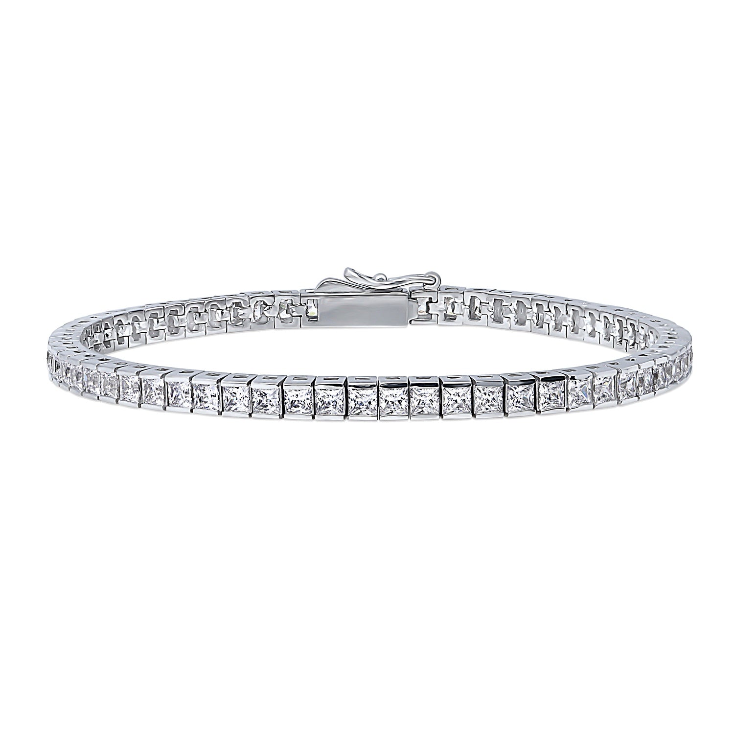 Princess CZ Tennis Bracelet