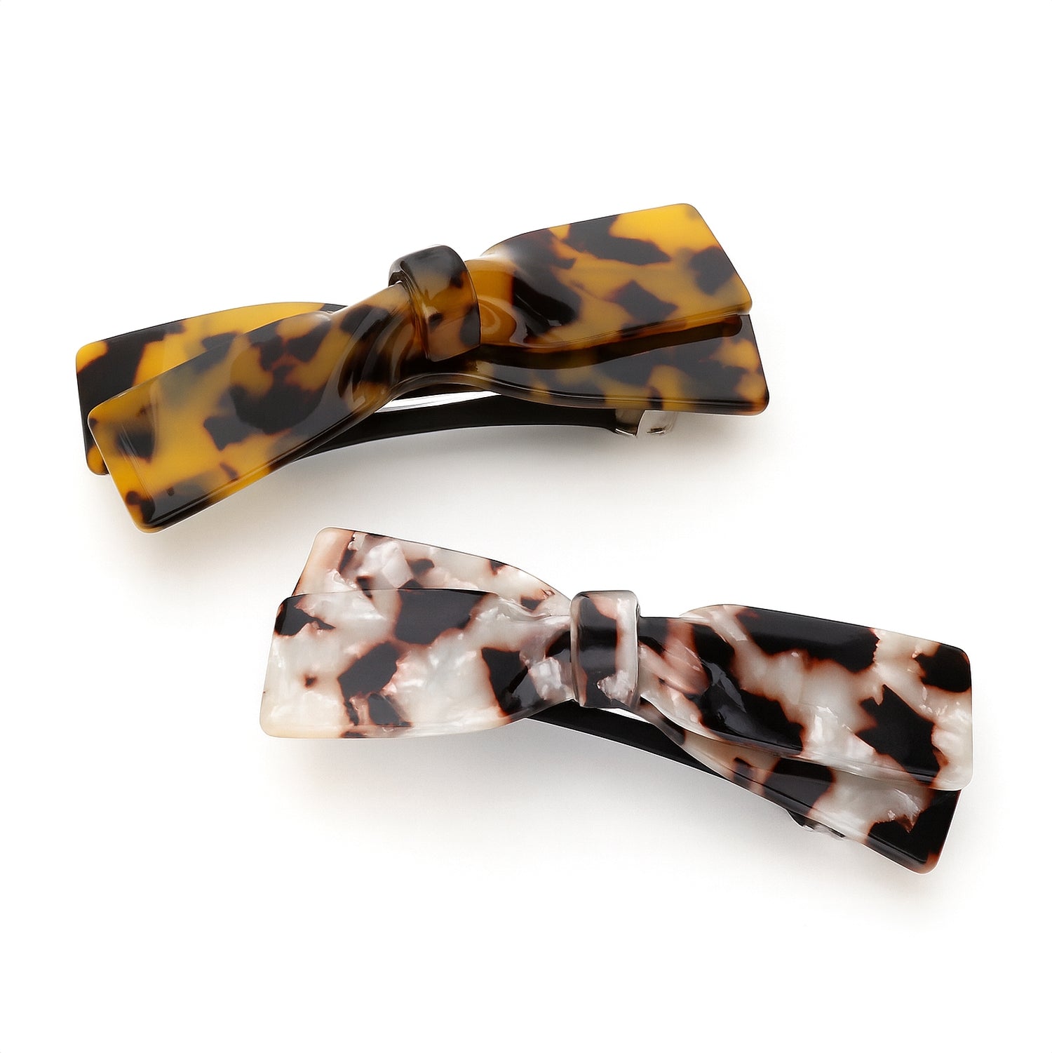 Bow Tie Hair Barrettes Clips