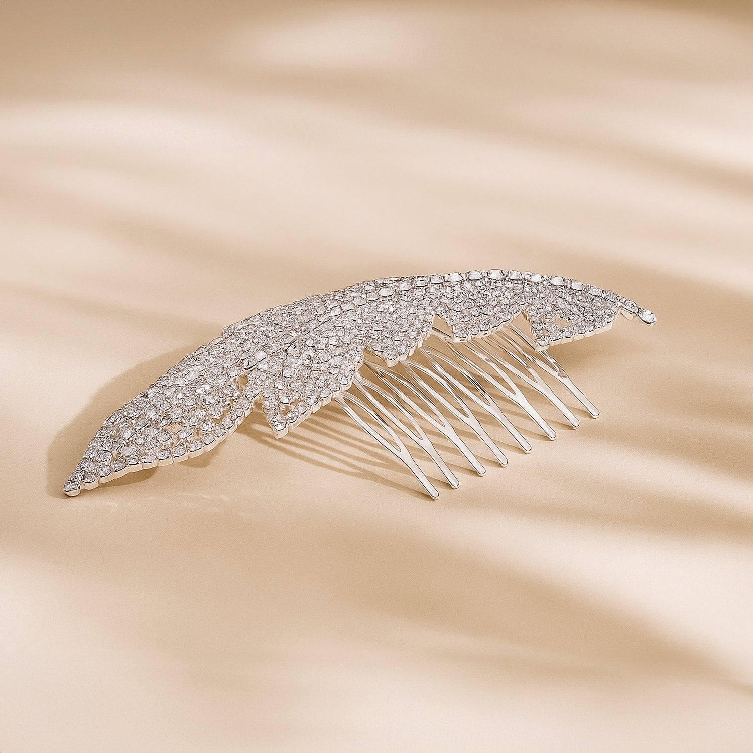 Leaf Filigree Hair Combs