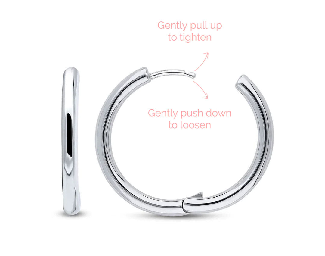 how to Fix Loose Hoop Earrings