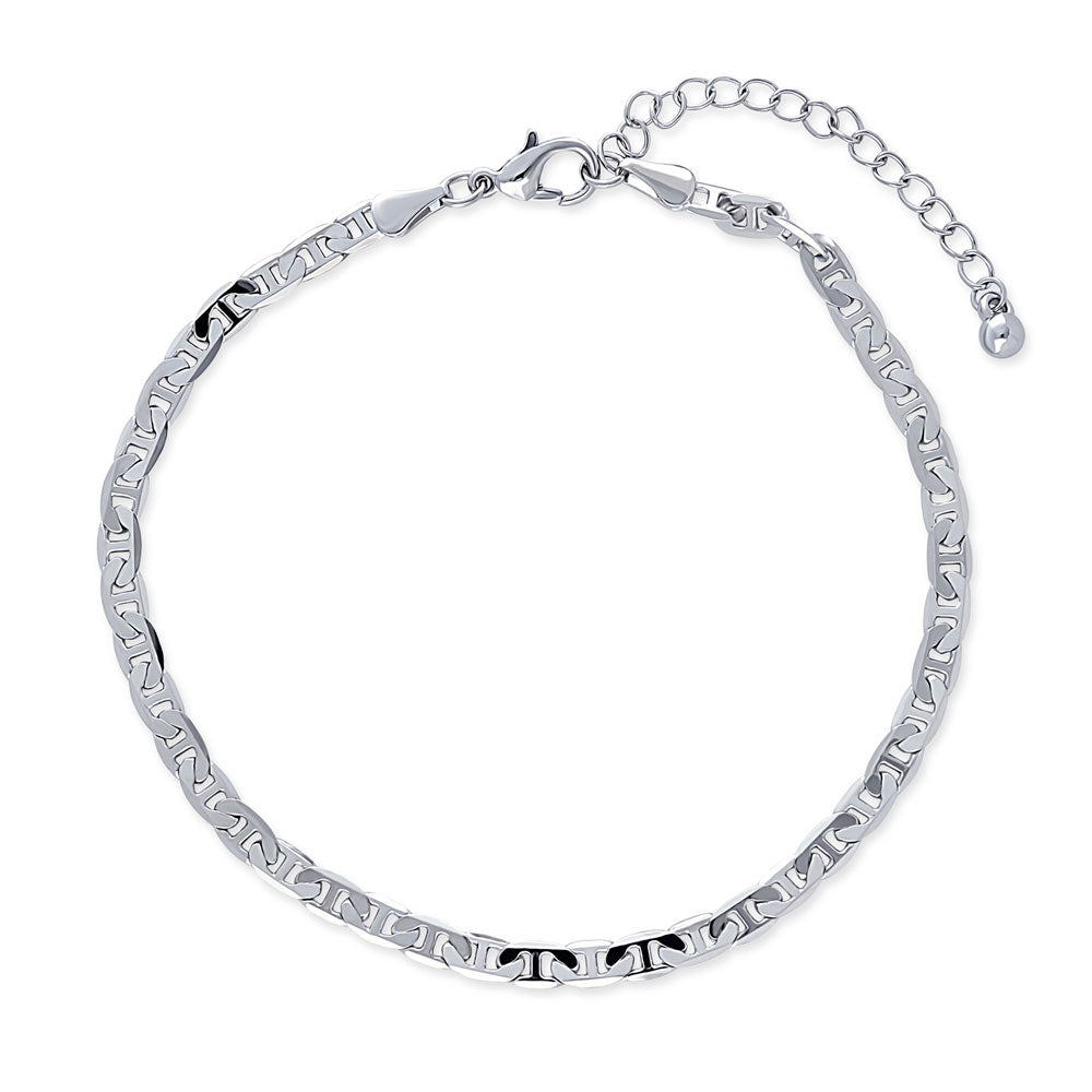 Mariner Chain Anklet Ankle Bracelet in Base Metal