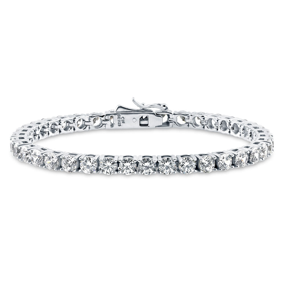 CZ Tennis Bracelet in Sterling Silver