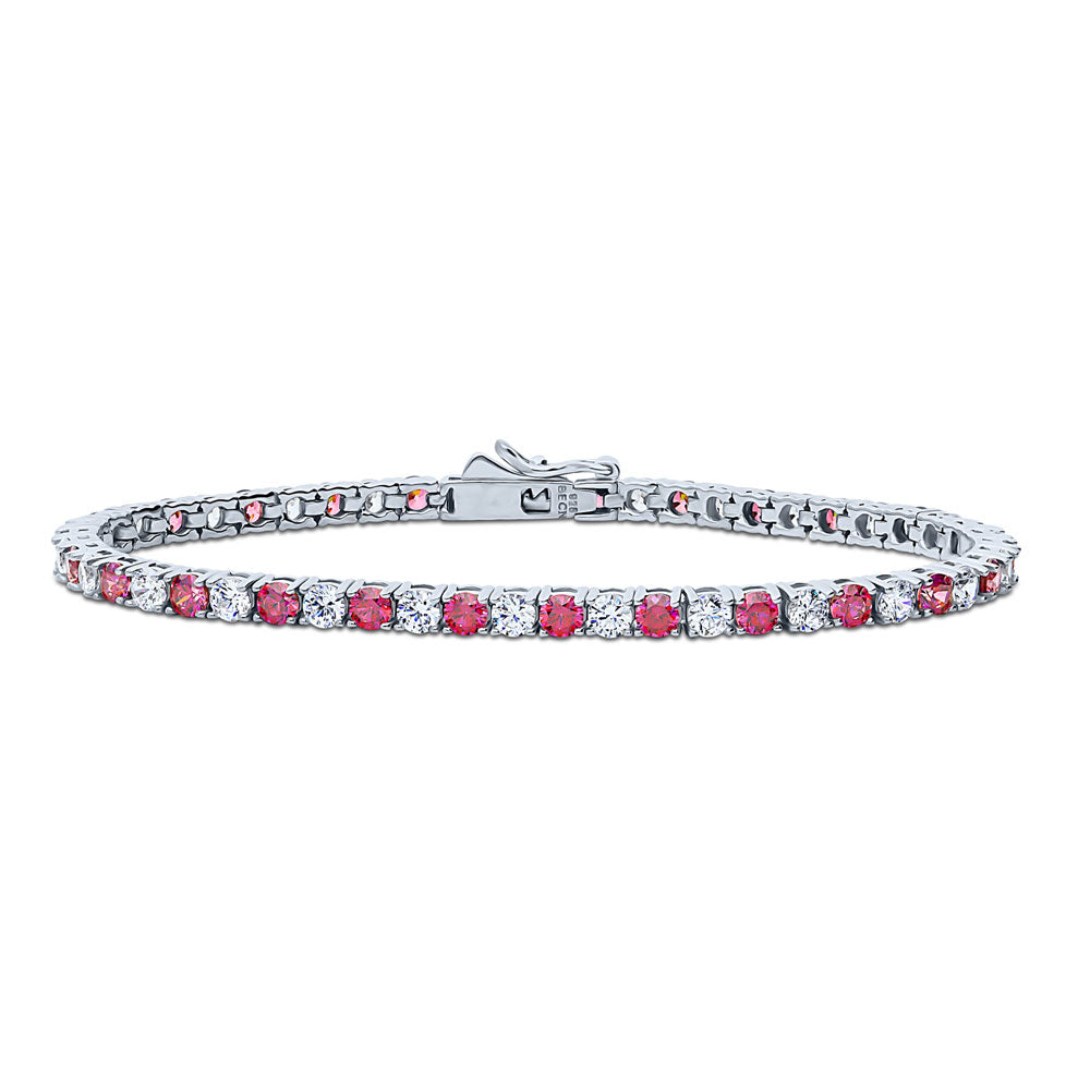 CZ Statement Tennis Bracelet in Sterling Silver