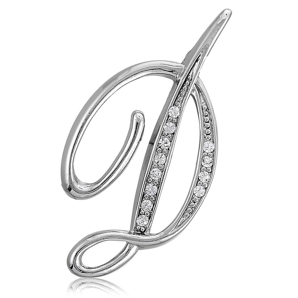 Initial Letter Pin, D