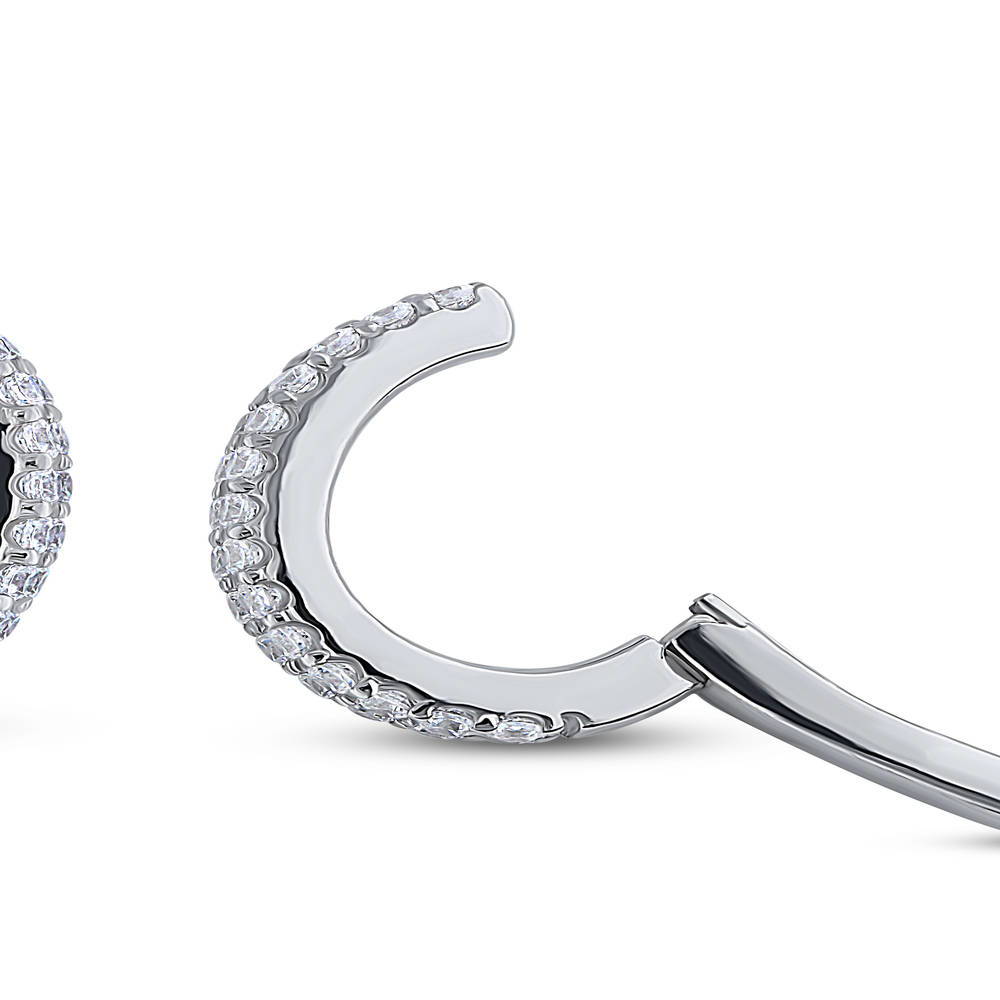 CZ Ear Cuffs in Sterling Silver