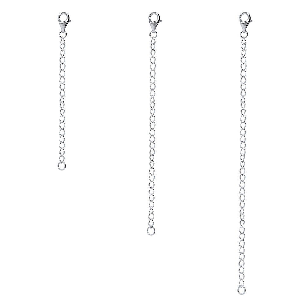 Chain Extension Set in Sterling Silver