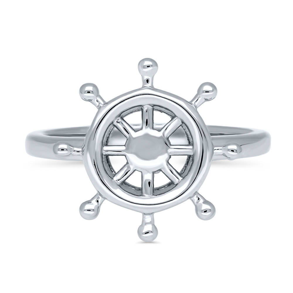 Helm Ring in Sterling Silver