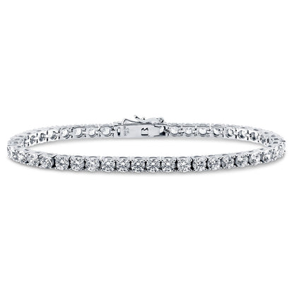 CZ Tennis Bracelet in Sterling Silver