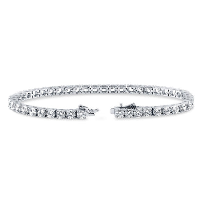 CZ Tennis Bracelet in Sterling Silver