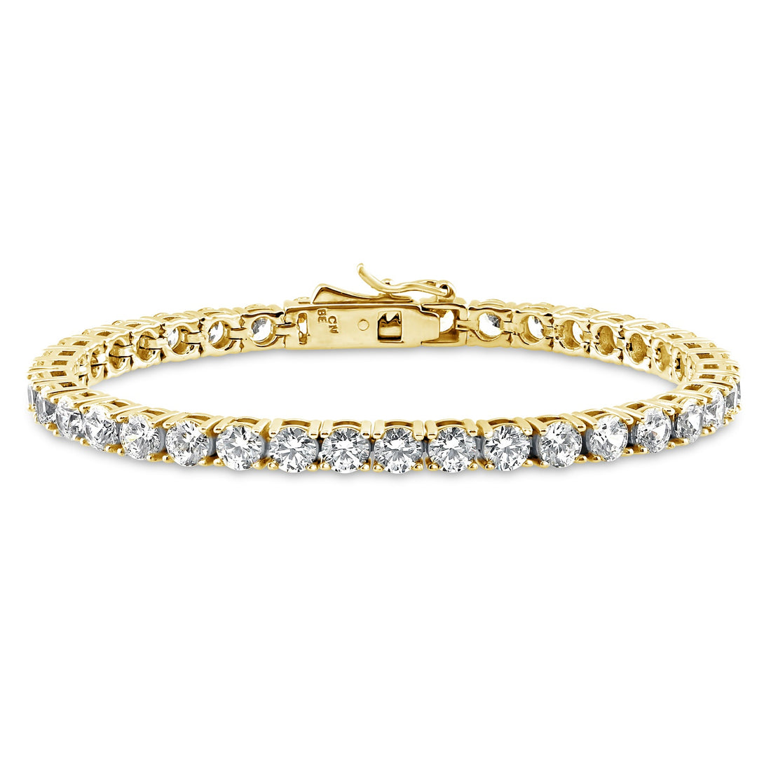 Round CZ Tennis Bracelet