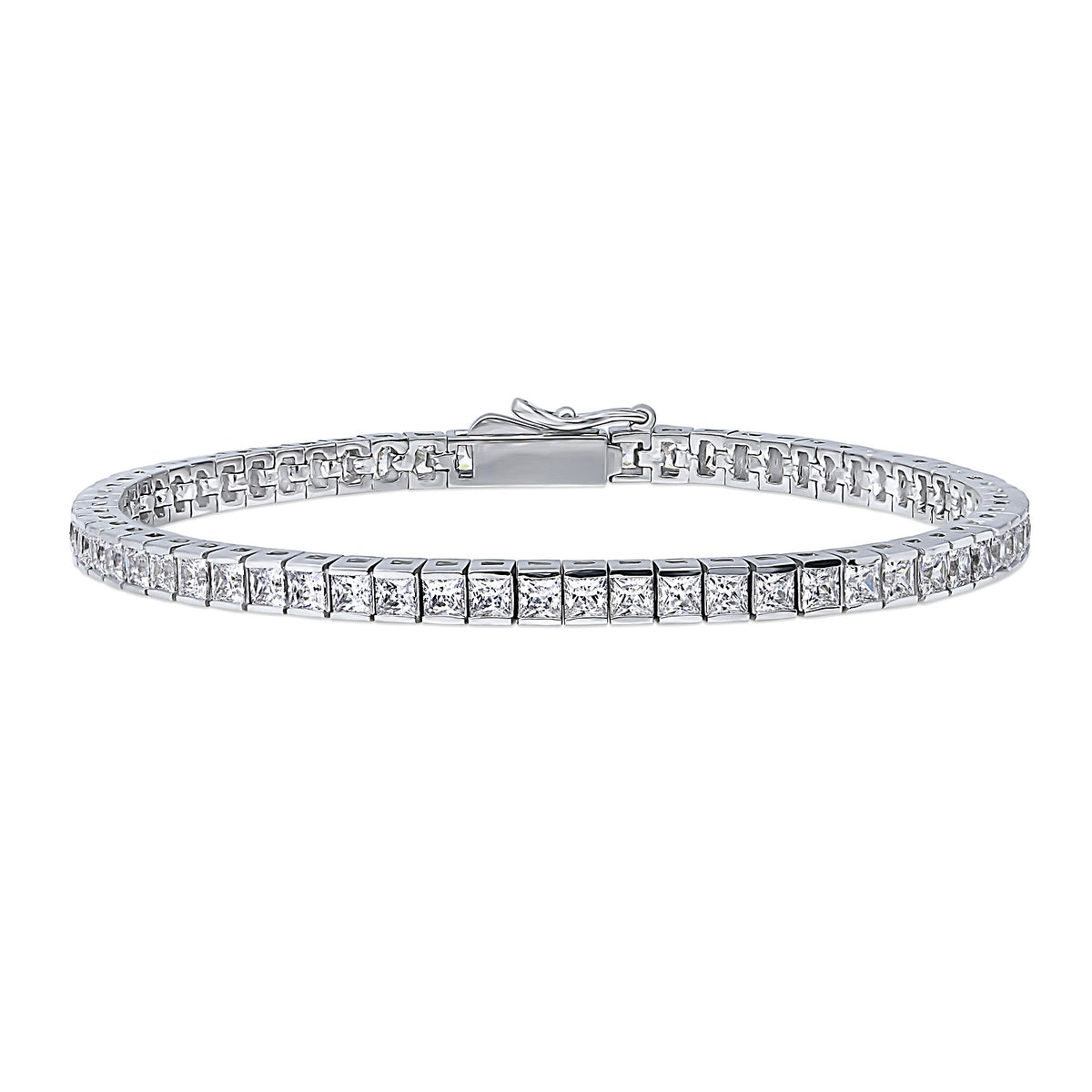 Princess CZ Tennis Bracelet