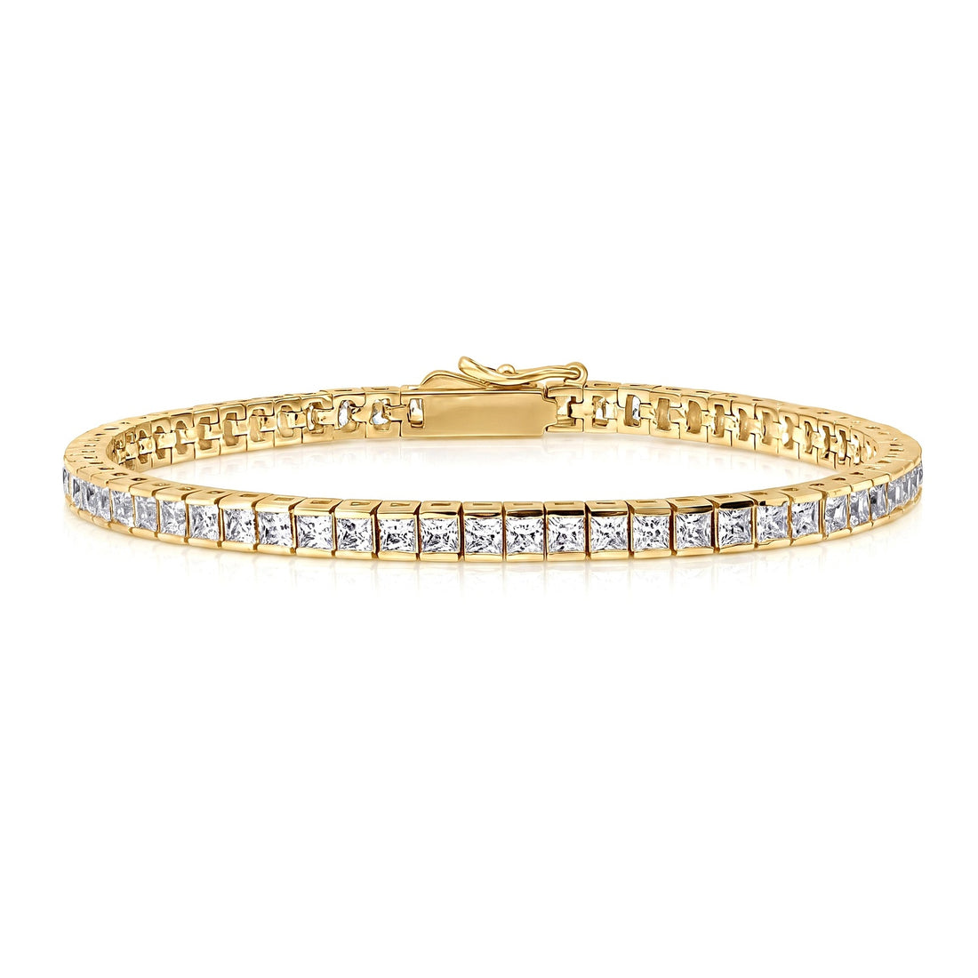 Princess CZ Tennis Bracelet