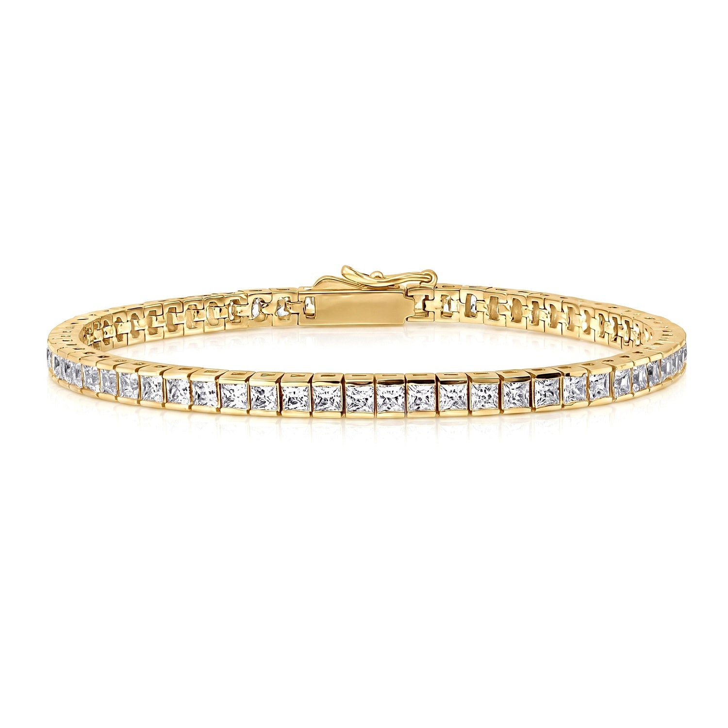 Princess CZ Tennis Bracelet