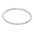 Alternate view of Flexible CZ Bangle in Sterling Silver, 1.75mm / 6.5 inch