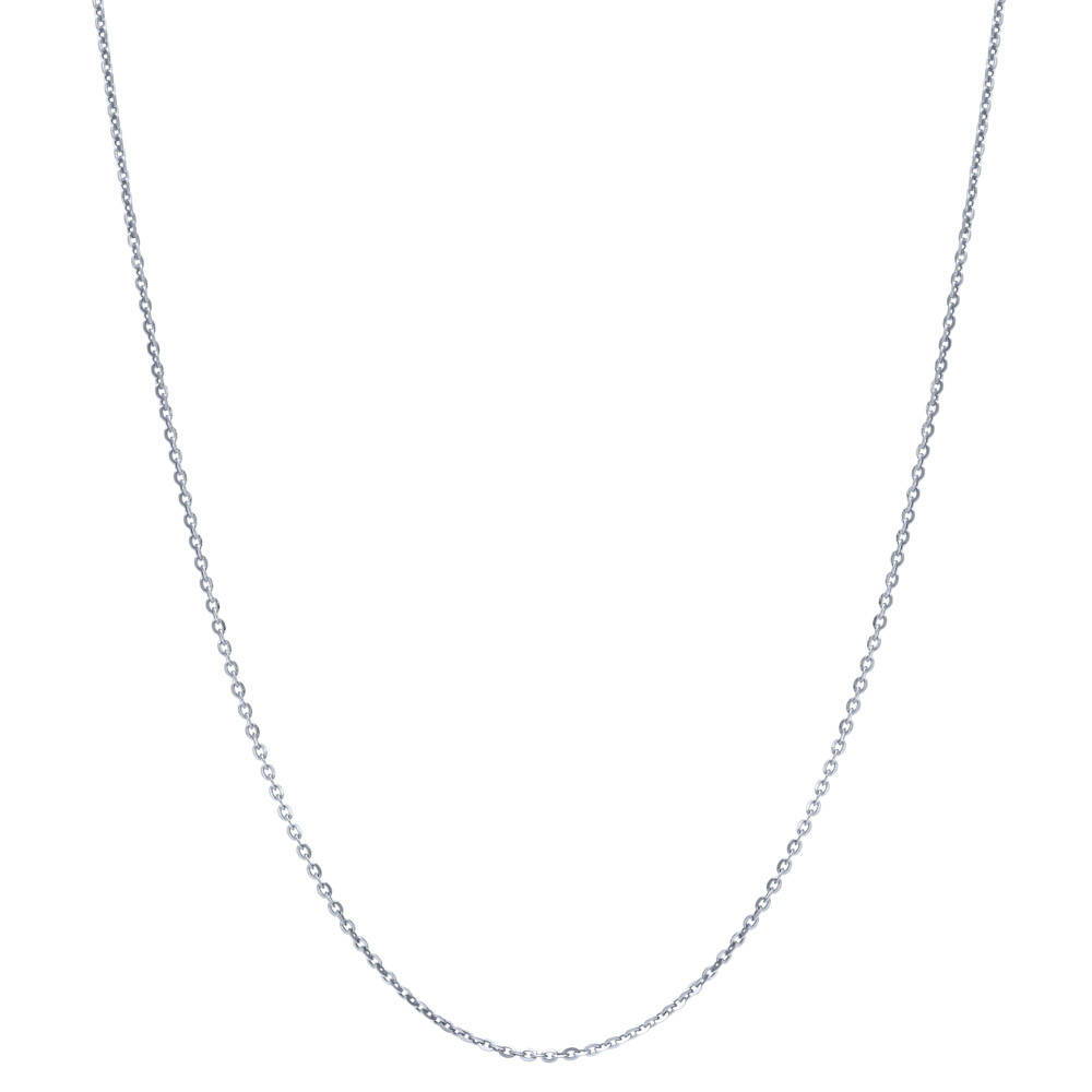 Italian Rolo Chain Necklace in Sterling Silver, 1 of 9