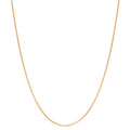 Italian Layered Rolo Chain Necklace in Sterling Silver, 3-Piece, Rose Gold Flashed / 16-20 inch