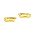 Ear Cuff Cartilage Earrings in Sterling Silver, Yellow Gold Flashed
