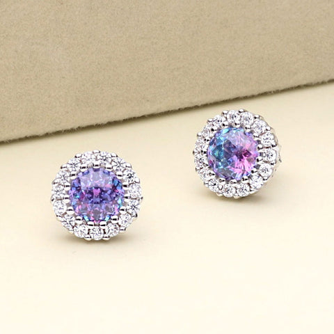 Halo Stud Earrings