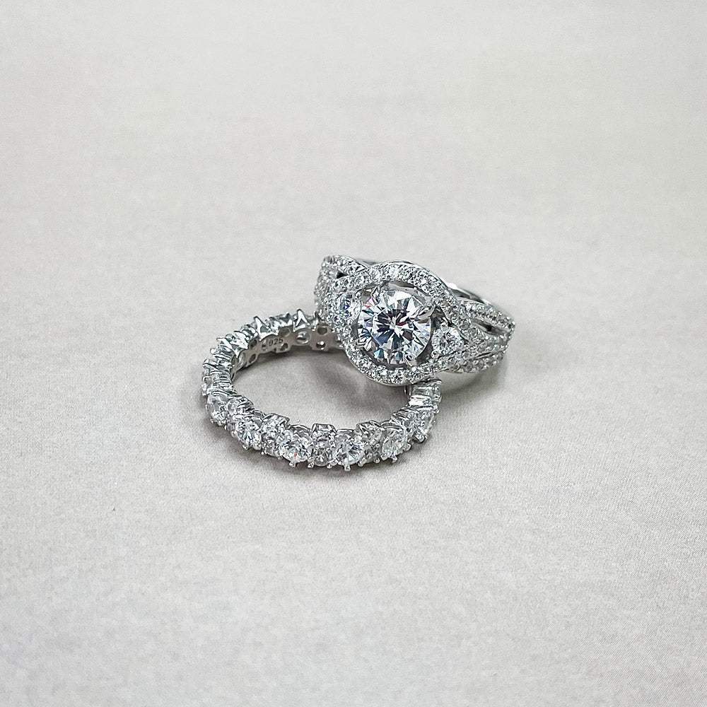 Image Contain: 3-Stone Ring, Eternity Ring