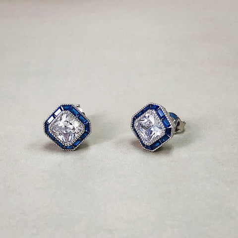 Image Contain: Halo Stud Earrings