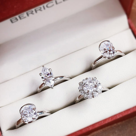 Halo Ring, Solitaire Ring