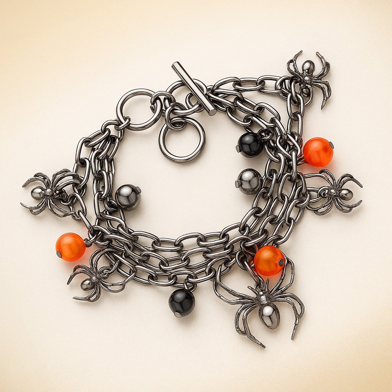 Spider Toggle Charm Bracelet, 2 of 3