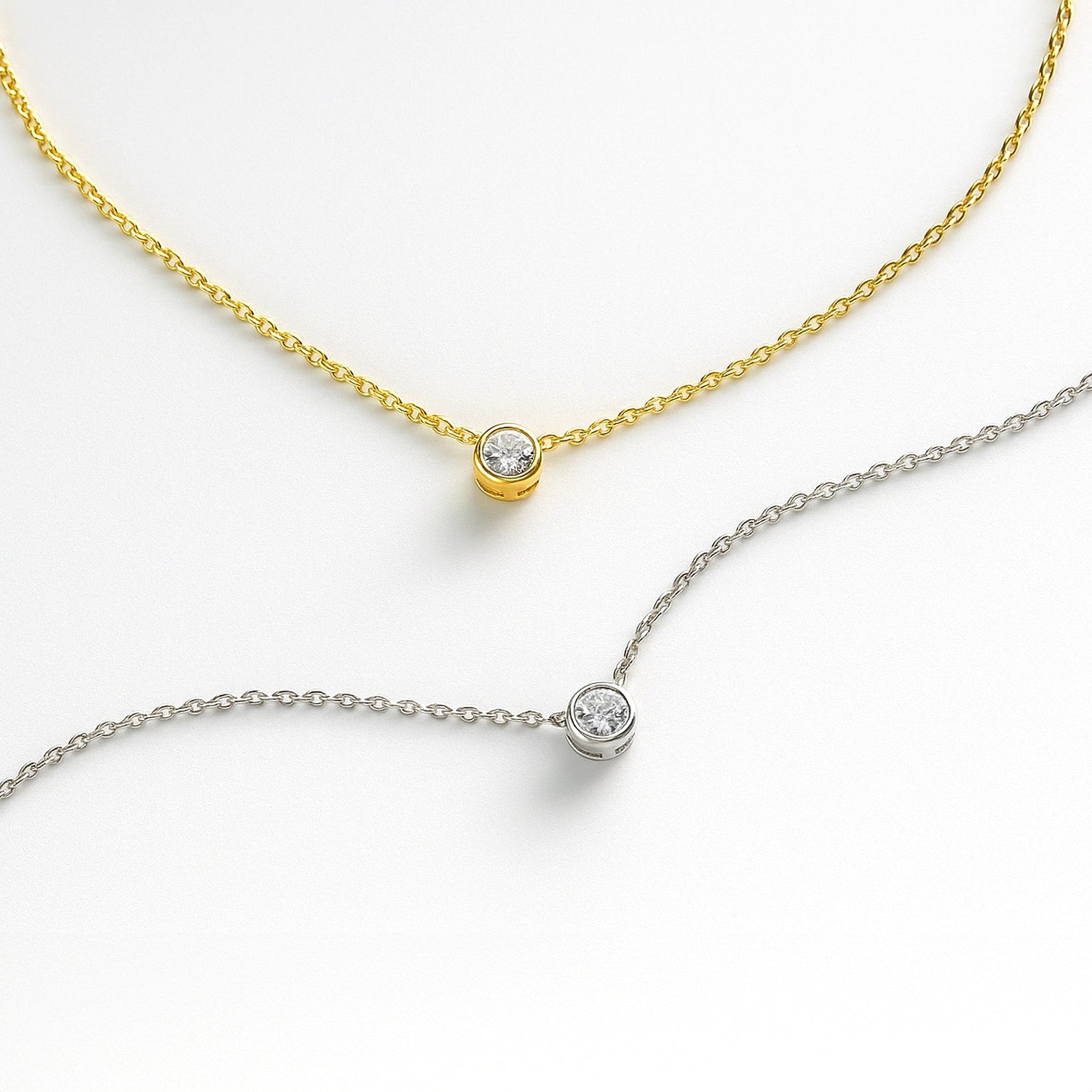 Solitaire Pendant Necklace