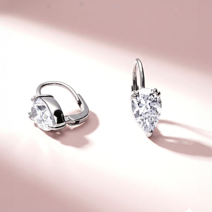 Solitaire Dangle Earrings
