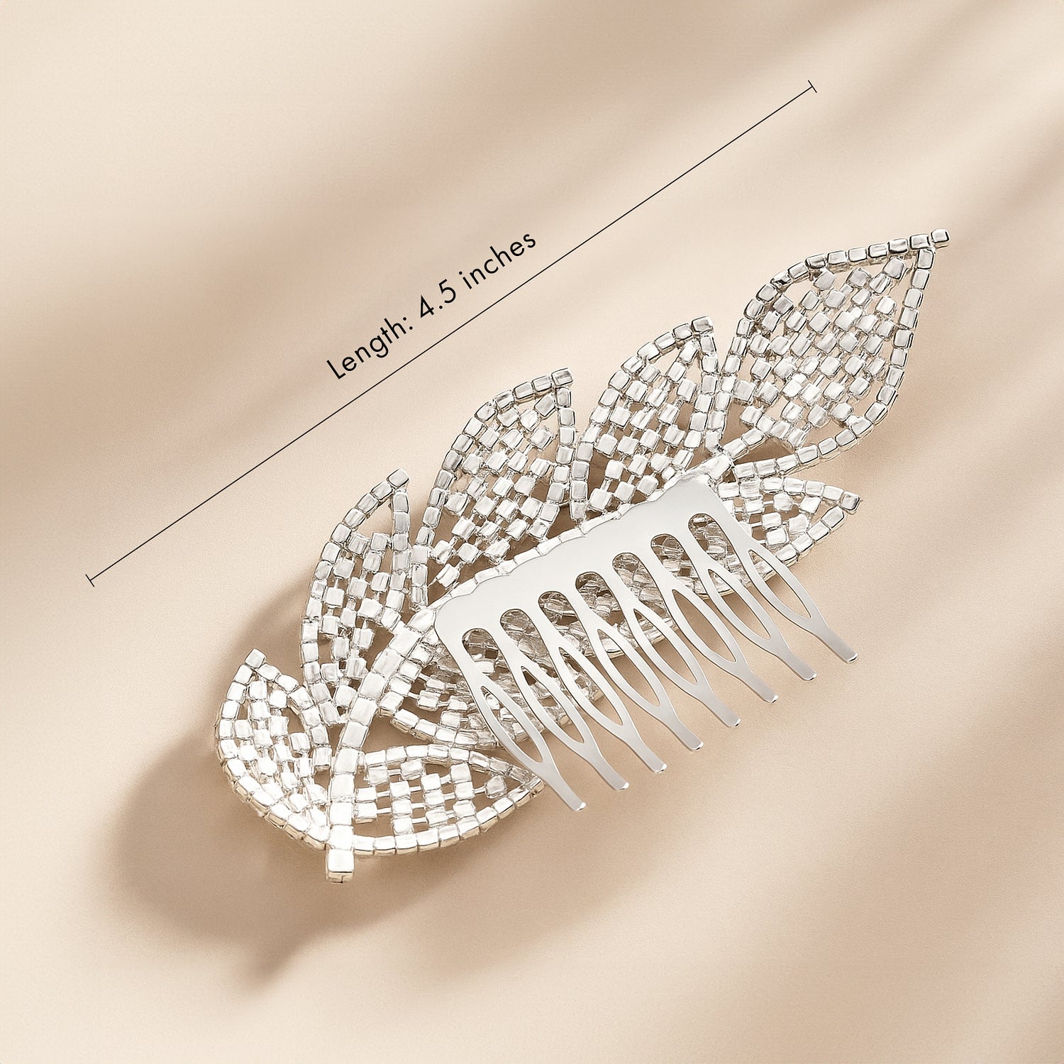 Leaf Filigree Hair Combs, 3 of 3