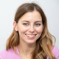 Model wearing Ear Cuff Cartilage Earrings in Sterling Silver, Yellow Gold Flashed