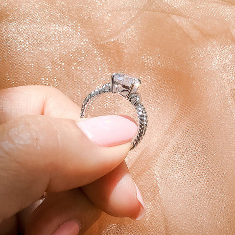 Model Wearing Cable Ring