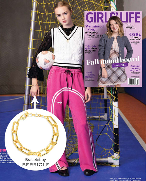 Article Features Cable Link Bracelet
