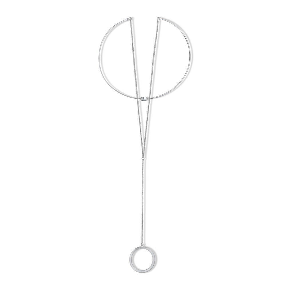 Open Circle Layered Choker
