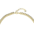 Front view of Lightweight Curb Chain Necklace 7mm, Gold-Tone