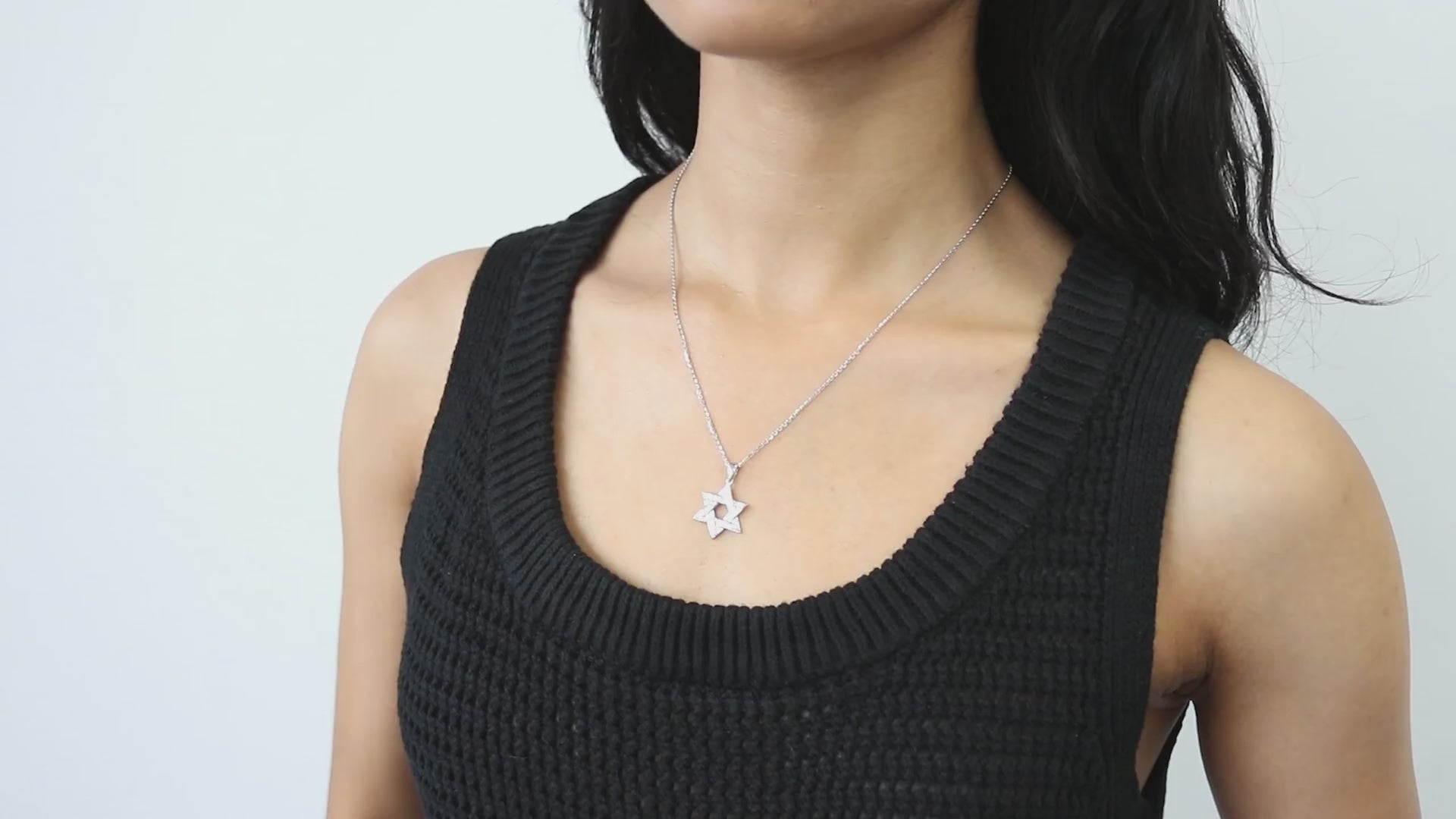 Star of David Pendant Necklace