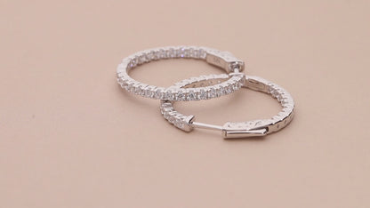 Inside-Out Hoop Earrings