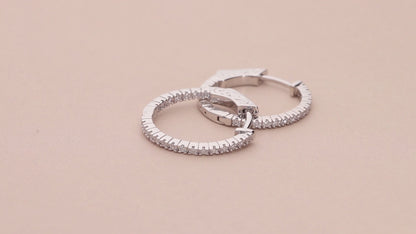 Inside-Out Hoop Earrings
