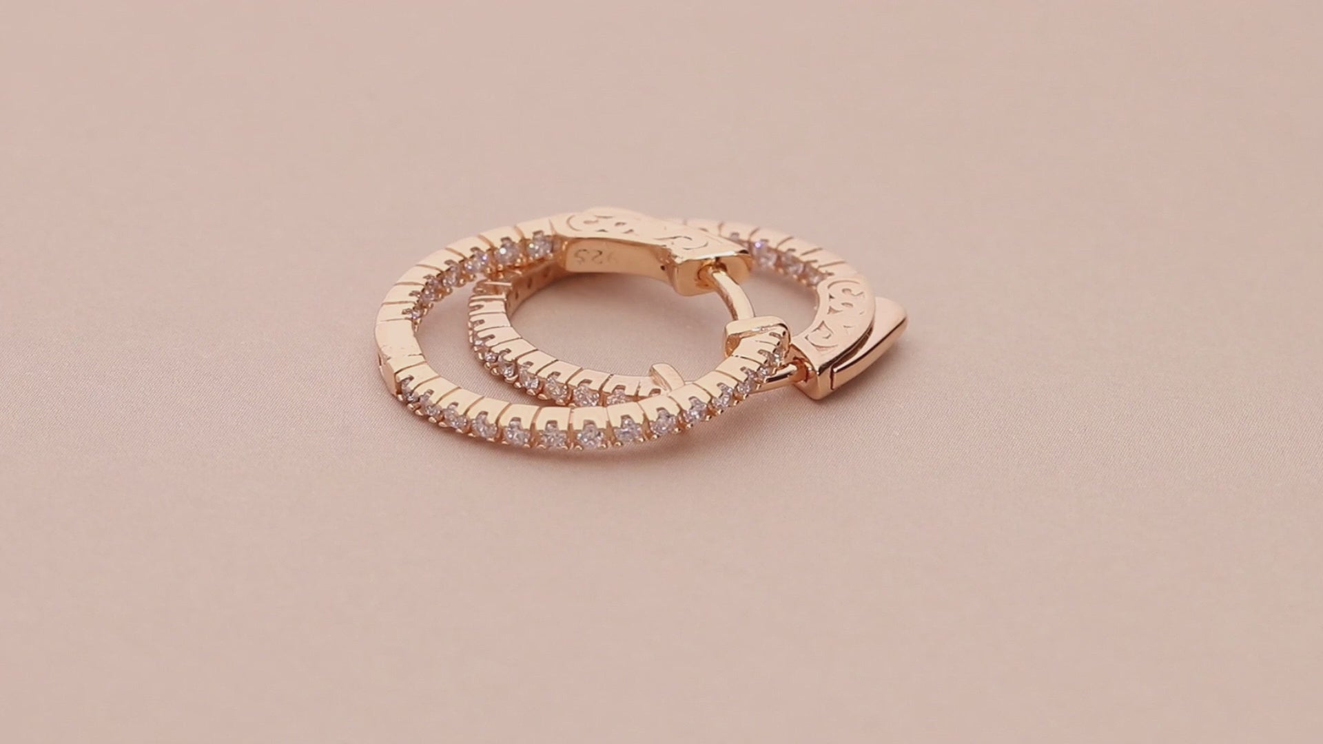 Inside-Out Hoop Earrings