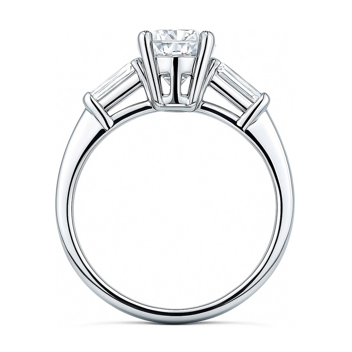 Solitaire 1.8ct Pear CZ Ring in Sterling Silver, 8 of 8