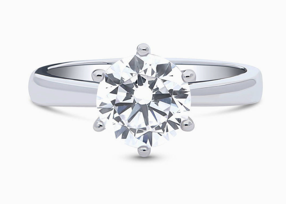 Solitaire Style Engagement Rings