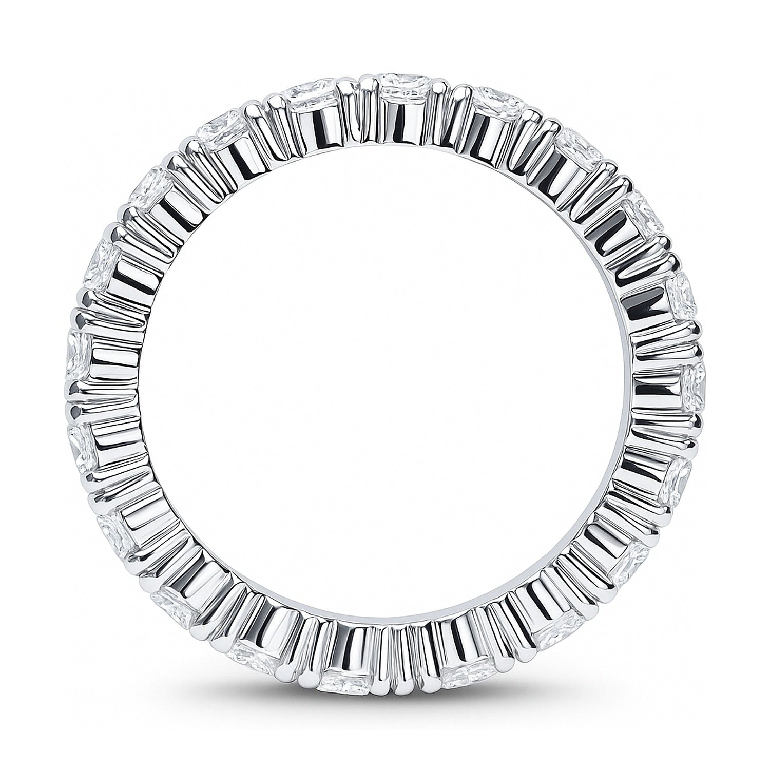 CZ Eternity Ring in Sterling Silver, 5 of 10