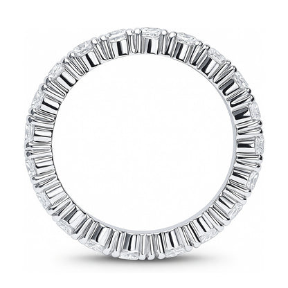CZ Eternity Ring in Sterling Silver