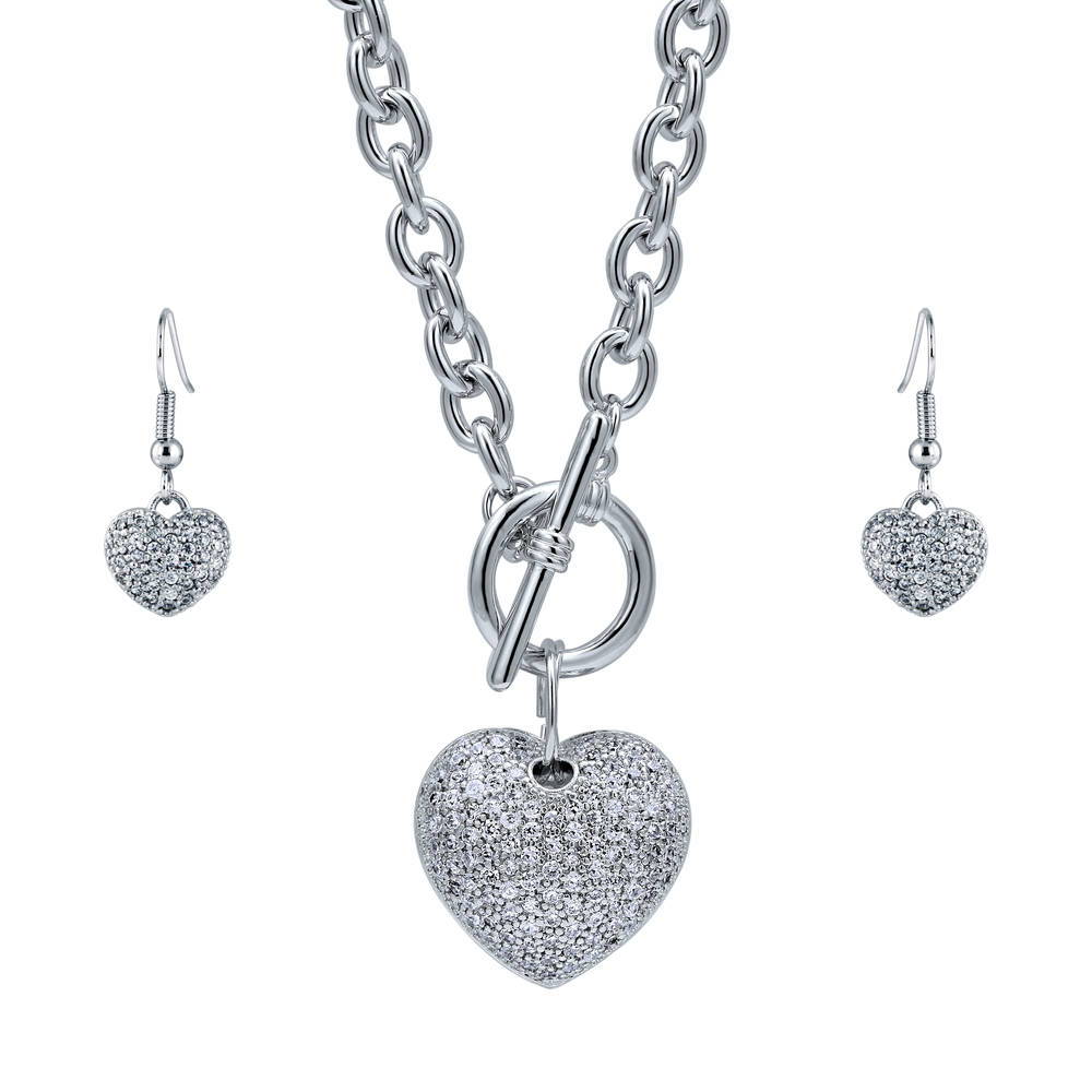 Heart CZ Set, 1 of 15