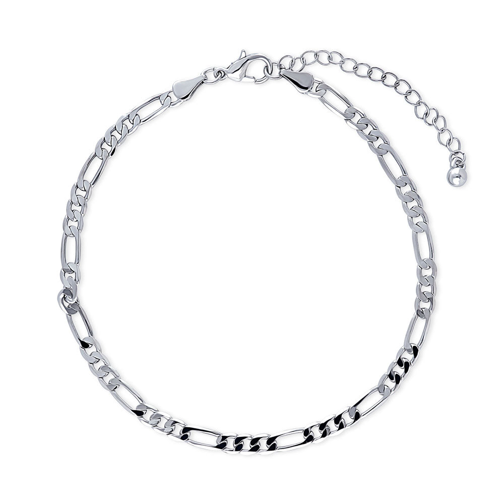 Figaro Chain Anklet Ankle Bracelet in Base Metal