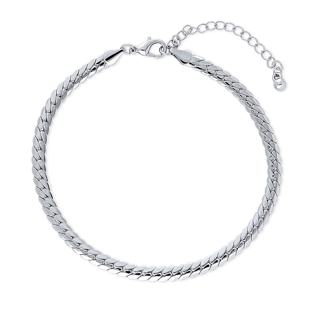 Wheat Chain Anklet Ankle Bracelet in Base Metal