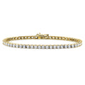 Round CZ Tennis Bracelet