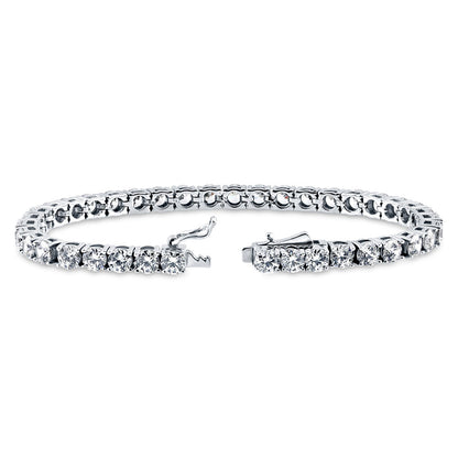 CZ Tennis Bracelet in Sterling Silver