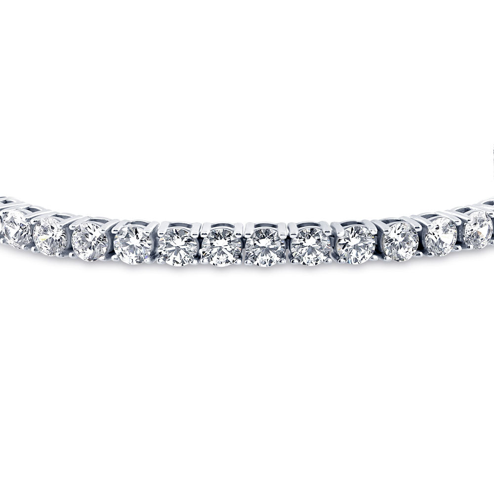 CZ Tennis Bracelet in Sterling Silver