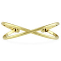 Criss Cross Infinity Cuff, Gold-Tone